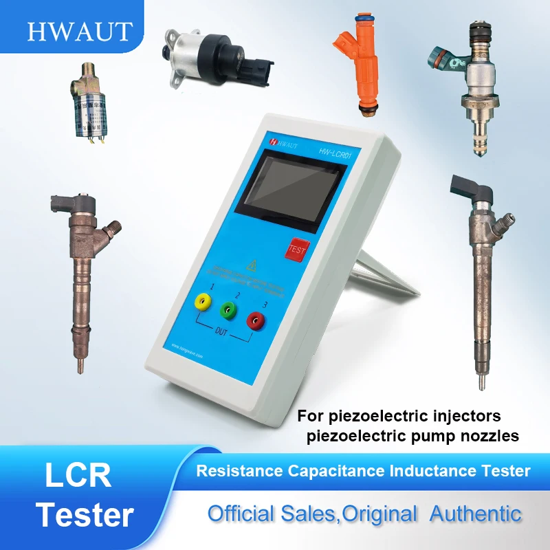 In-built Battery TR LCR ESR Resistance Capacitance Inductance Tester Multimeter for Fuel Diesel Common Rail Piezo Injectors Tool