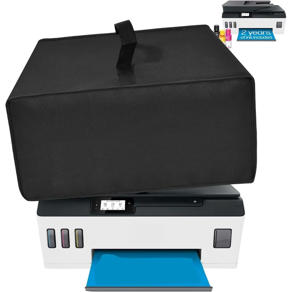 

1PC 48*40*17cm Printer Cover Printer Dust Cover Waterproof Anti Static Heavy Duty Protection Case For-Smart All-Purpose Covers
