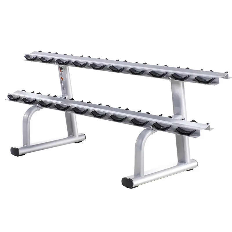 

Adjustable Multifunctional Dumbbell Rack - Metal Fitness Equipment with Round Design, Holds Multiple Dumbbell Pairs