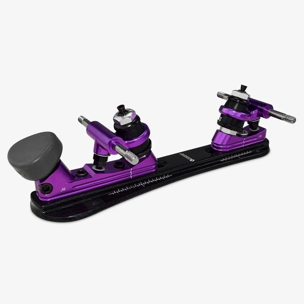 1 Pair Original BONT Infinity Roller Skate Plates 32 Degree High-Performance Adjustable Plate Speed Skate Frame Aluminum Base