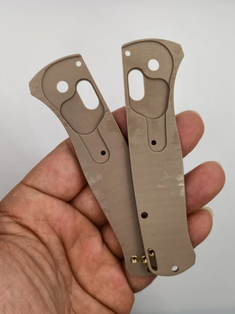 1 Pair Custom Made G10 Material Handle Scales For Benchmade Bugout 535 Knives