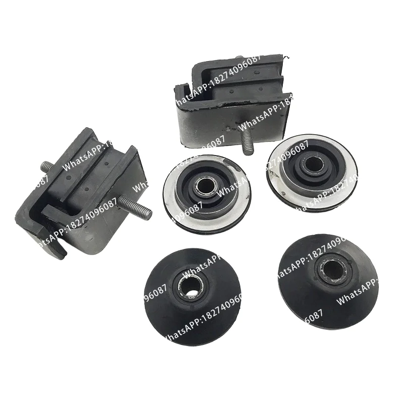 Applicable  DH55-7 Excavator Engine Rubber Mounts, Engine Mount Pads, Shock Absorber Pads