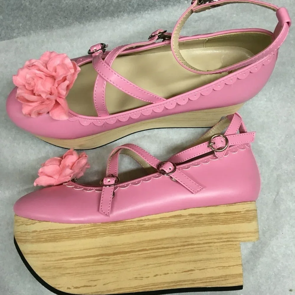 

Клетчатая кожаная обувь Мэри Джейн на шнуровке, пикантная модная женская современная обувь с круглым носком на толстом каблуке, новые поступления