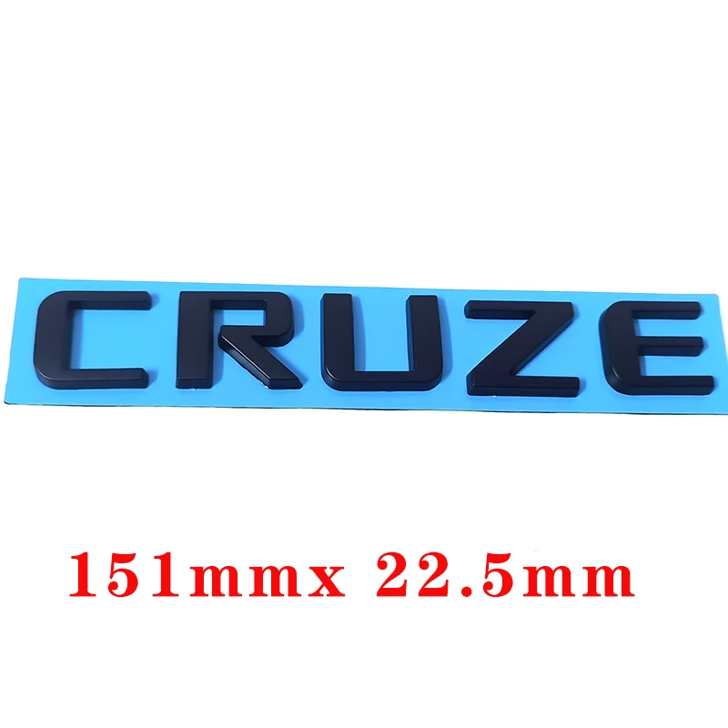1Pcs ABS Black Silver Chrome Rear Trunk letter Label Sticker Badge Fit Modify For C R UZE Styling Accessories