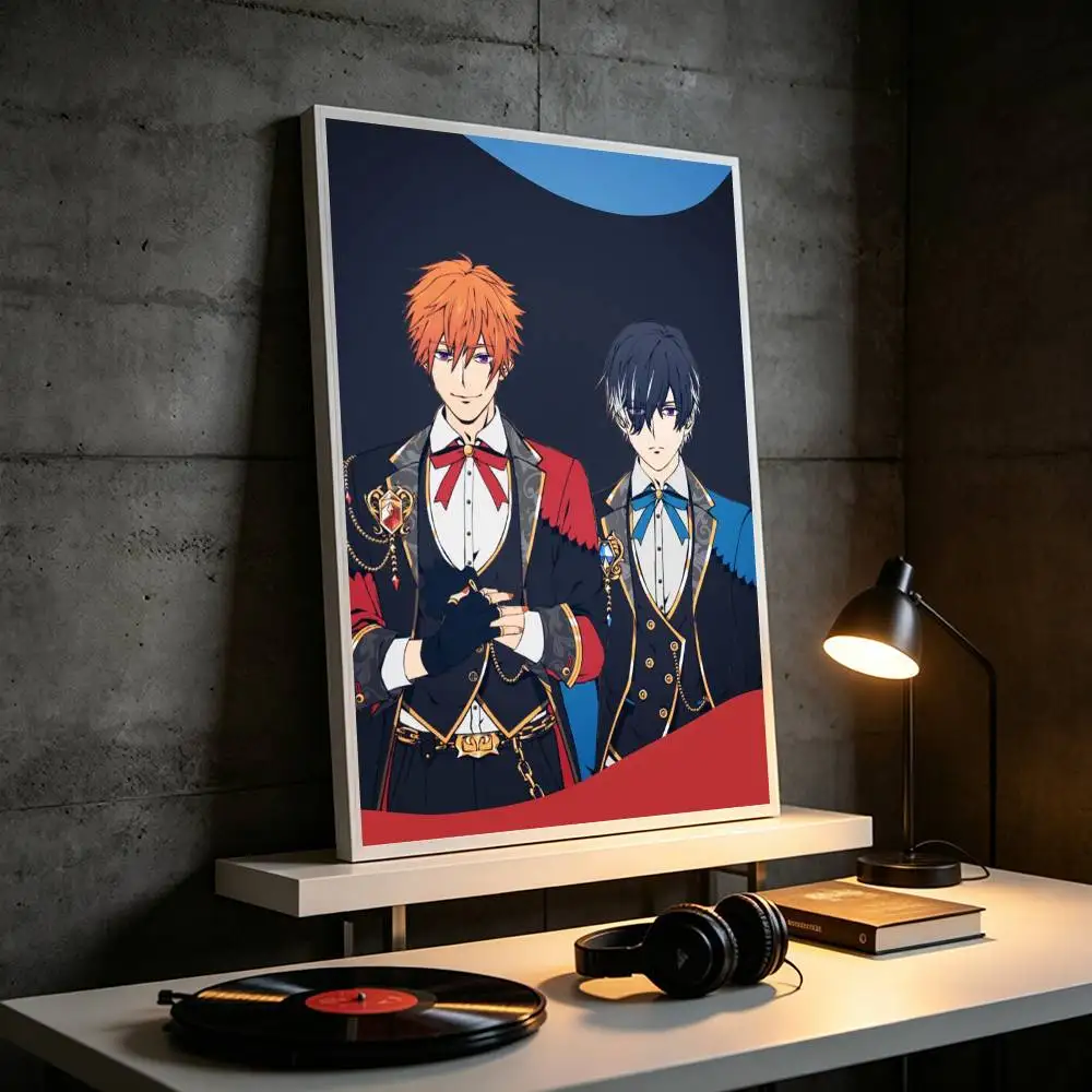 O-Obey Me Seven Demon Brothers Otome  Poster High Quality Dorm Living Room Aesthetic Wall Decoration Painting Stickers Gift