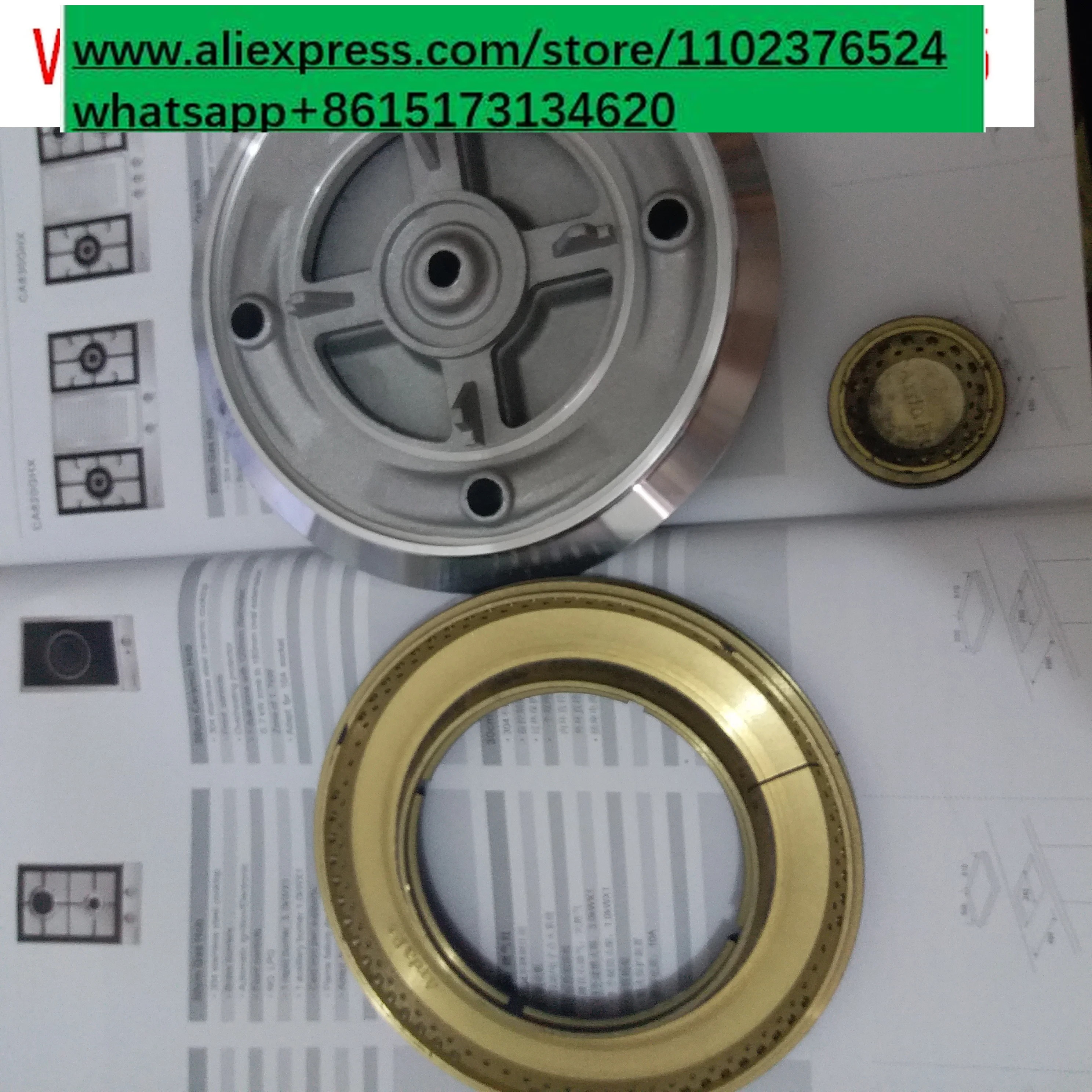 Burner Head,Three Ring Fire Distributor, Gas Stove Accessories