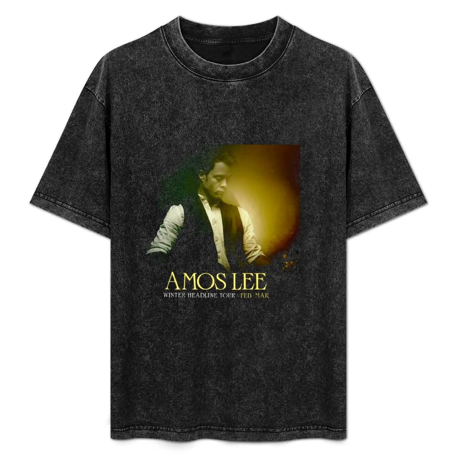 amos lee tour winter hidline tour 2017 T-Shirt cute clothes graphic t shirt vintage shirts men