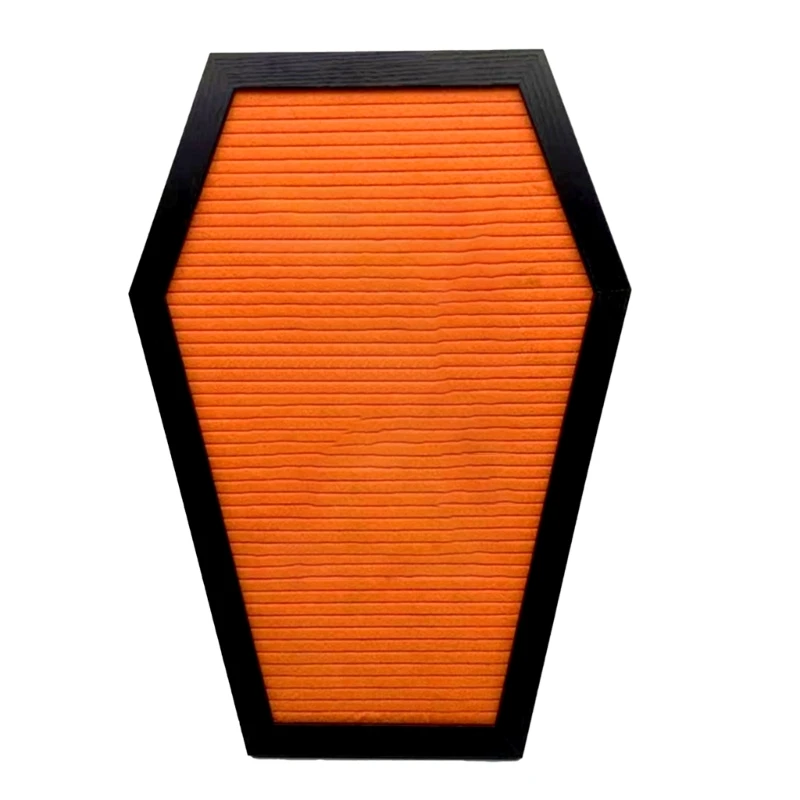 โลงศพกระดานจดหมาย Felt Letter Board Gothic กระดานข้อความตกแต่งฮาโลวีน