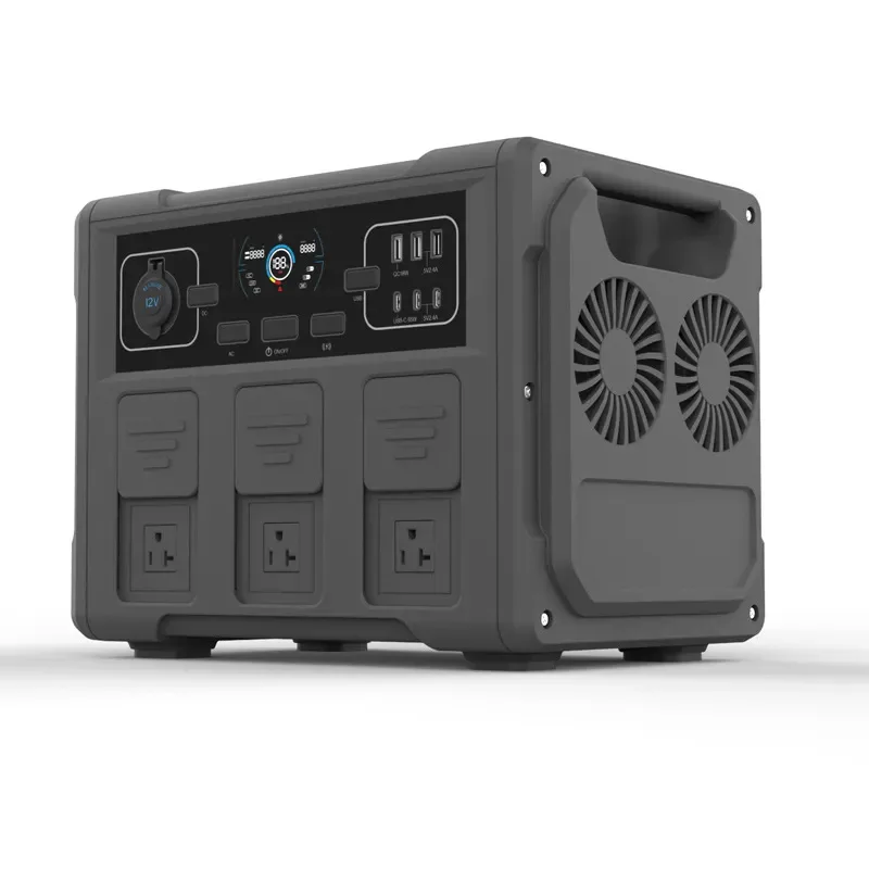 CE Certified Portable Power Station 1500W 1008Wh Outdoor Mppt Lithium-Ion Solar Charge Controller Power Station For Camping