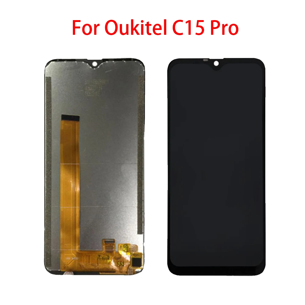 LCD Display Screen For Oukitel C12 C15 C16 C17 C18 C19 C21 C22 C25 C23 Pro LCD Display Touch Screen Digitizer Assembly