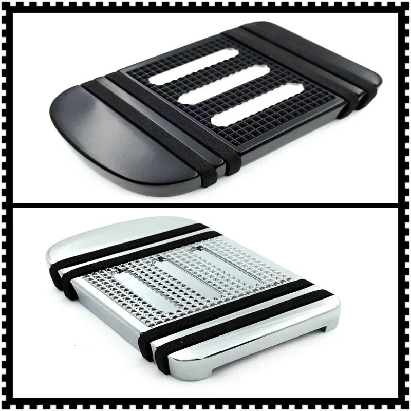 

Motorcycle Parts Black Large Brake Pedal Pad for Harley 1986-2017 FL Softail(Switchback FLD/Fat Boy)