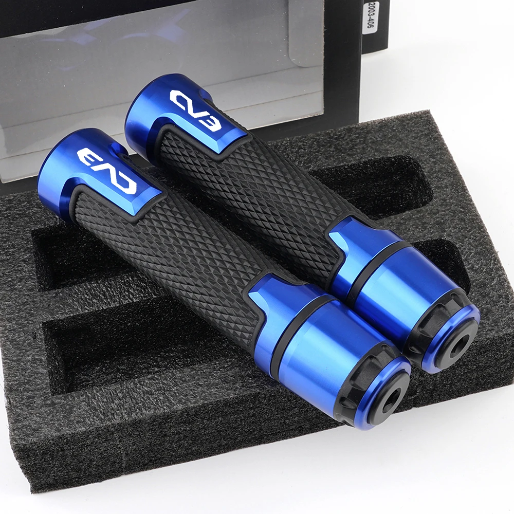 ل KYMCO CV3 حجم 7/8 ''22 مللي متر العالمي للدراجات النارية اكسسوارات التصنيع باستخدام الحاسب الآلي المطاط اليد Grips مقبض بار المقود قبضة اليد