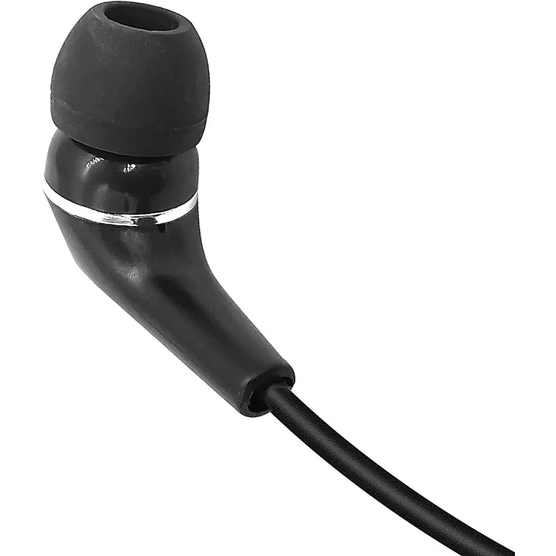 M1 Single Ear Bud Headset In-Ear Earbuds Coil Earpiece with PTT Mic for Motorola Mag One BPR40 CLS1110 CLS1410 CP185 CP200 CP200