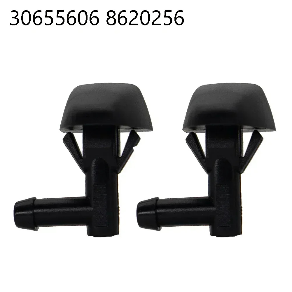 2Pcs/Set For Volvo S60 I (384) For V70 II (285) For XC70 Cross Country (295) Car Windshield Washer Nozzle Jet 30655606 8620256