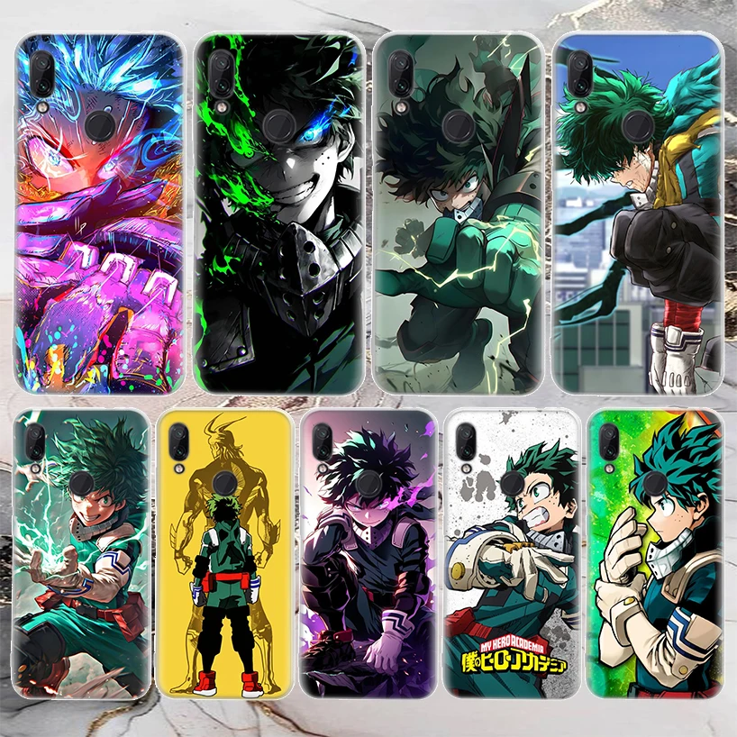 Midoriya Izuku Deku MHA My Hero Soft Phone Case For Xiaomi Redmi 10 10A 10C 9 9A 9C 9T 12 12C 8 8A 7 7A 6 6A S2 K20 K40 K70 K60