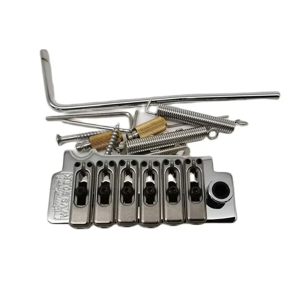 New Wilkinson WVS50IIK Tremolo Bridge Stainless Steel Saddles and Arm