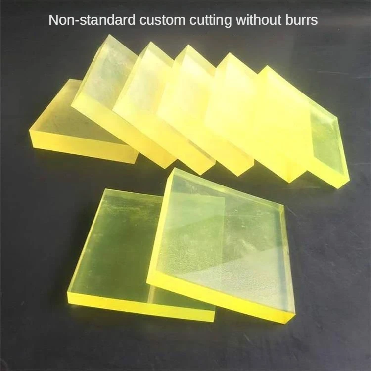 Polyurethane Square Plate Bar PU Plate Ox Rib Plate Uni-Plastic Rubber Plate Elastic Rubber Plate Damping Plate