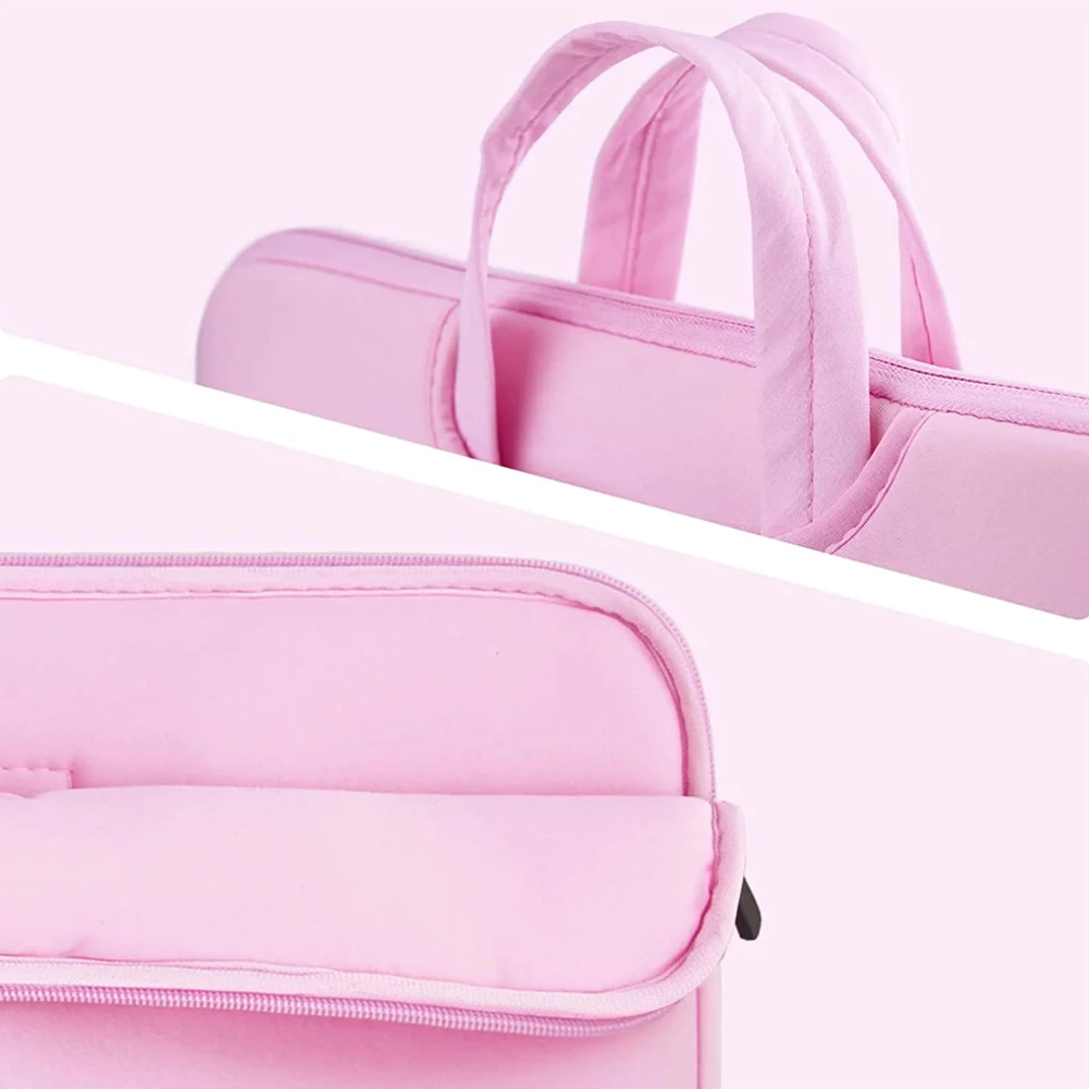 11.6 بوصة أسود حمل حقيبة كمبيوتر محمول حقيبة الكمبيوتر المحمول العالمي حقيبة كمبيوتر محمول كم الجانب جيب اللوحي تخزين الحقيبة