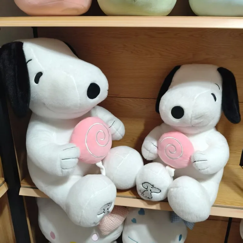 

Кавайная кукла Снупи, подушка, плюшевая игрушка, большая кукла, успокаивающая кукла, милый щенок, орнамент, подарки для мужчин и женщин