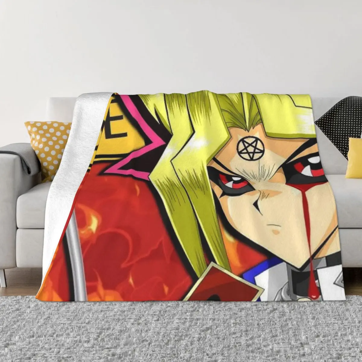 

Yu-Gi-Oh Game 002711 Домашние одеяла Одеяло с принтом Одеяла и пледы Одеяло для дома и украшения