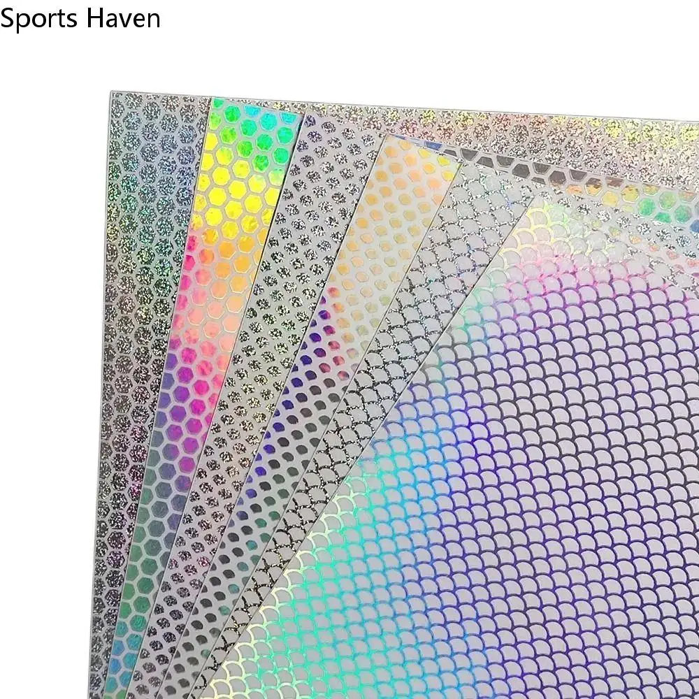 

Fishing Lure Stickers 20X10cm Silver Laser Waterproof Adhesive Sticker Fishing Lure Refit DIY Material Accessories Fish Skin