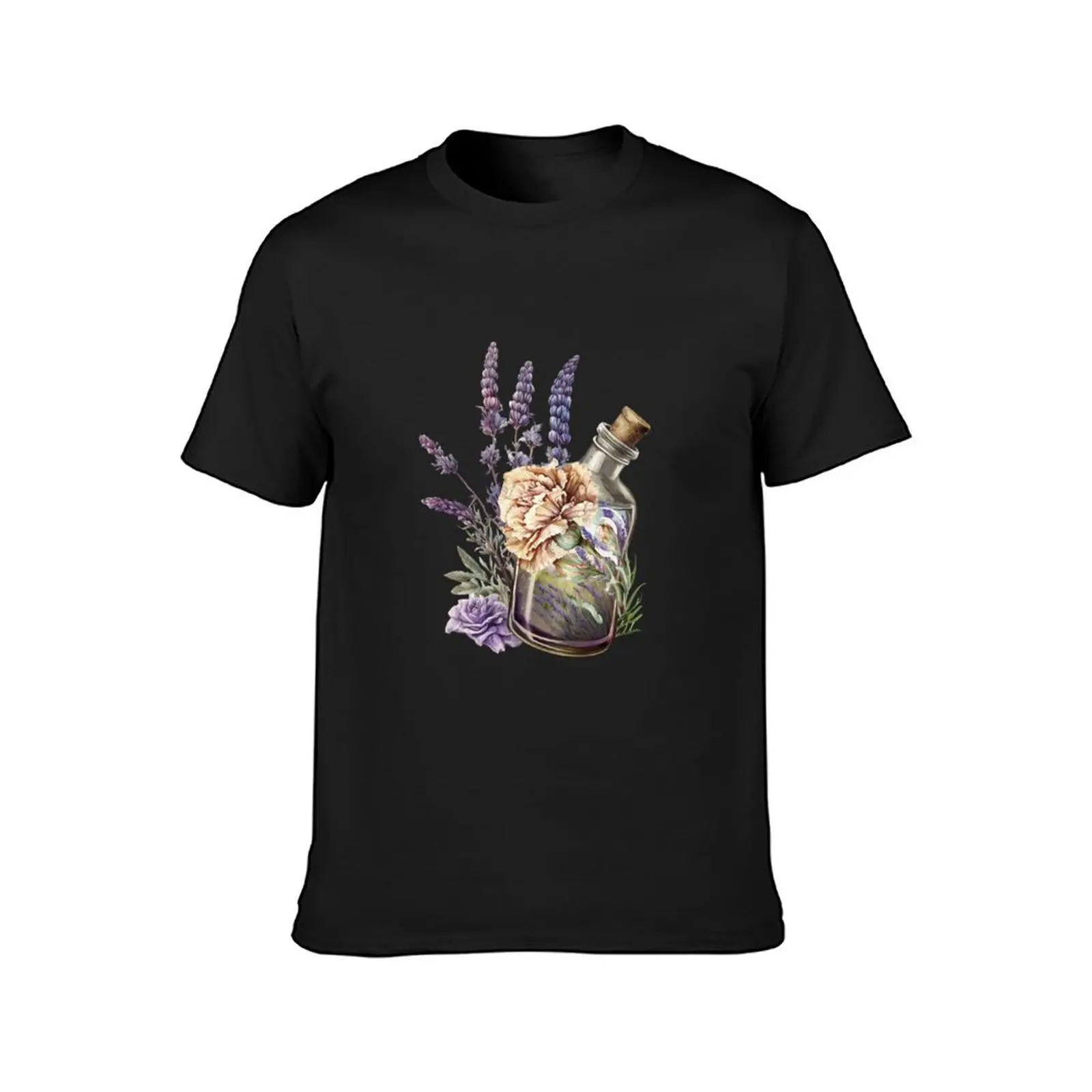 Enchanting Lavender: Exploring the World of Purple Fragrance T-Shirt Aesthetic clothing summer tops sublime men t shirts