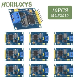 1/5/10 Uds MCP2515 placa de módulo de Bus CAN TJA1050 receptor SPI para controlador de brazo 51 MCU nuevo