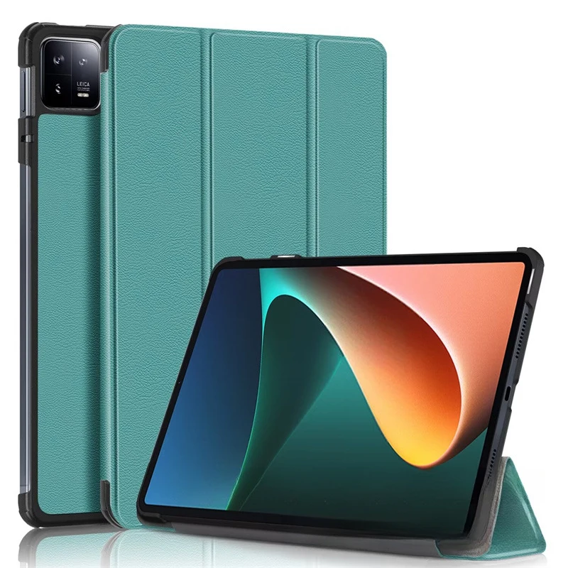 

Защитный чехол-книжка из кожи для планшета Xiaomi Pad 8 Pro 7, противоударный, 25