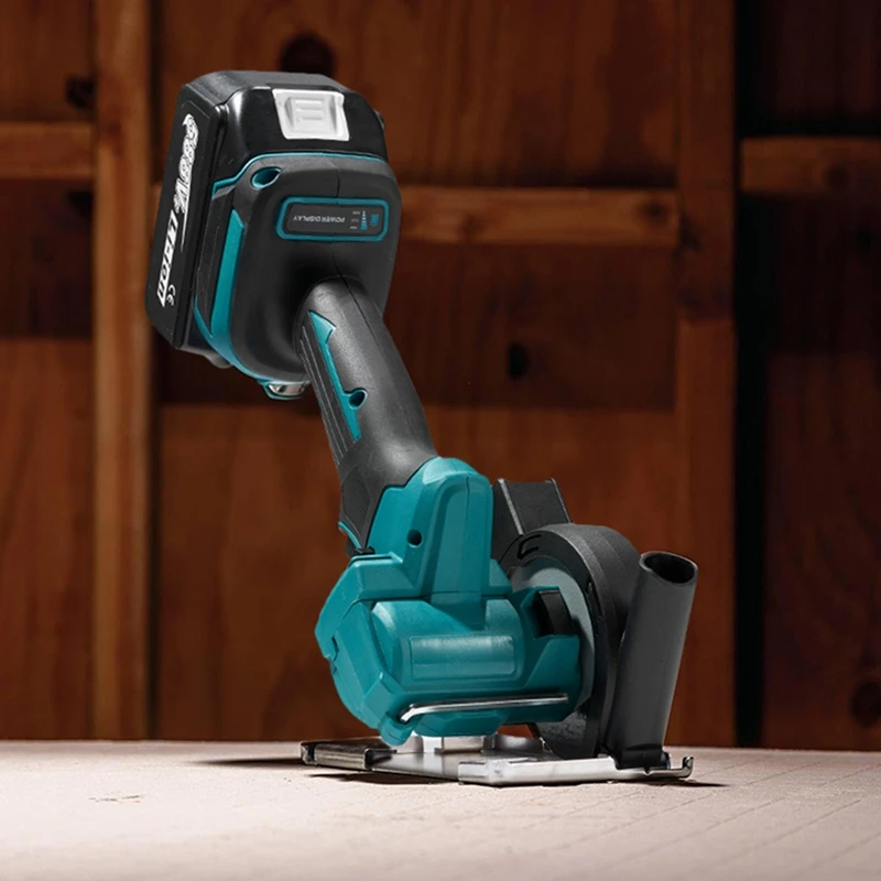 Бесщеточная аккумуляторная электрическая угловая шлифовальная машина 76 мм, шлифовальный станок для резки и полировки, электроинструмент для батареи 18 В