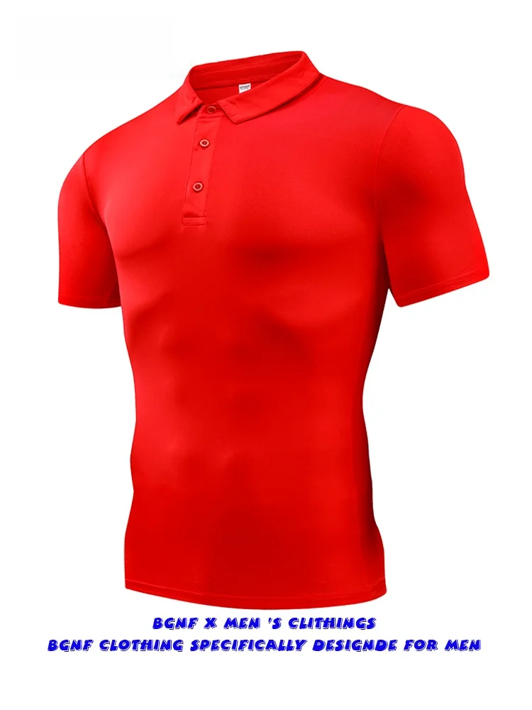 

Красная быстросохнущая дышащая футболка с коротким рукавом для мужчин и женщин, спортивная форма для фитнес-тренеров, спортивный стиль