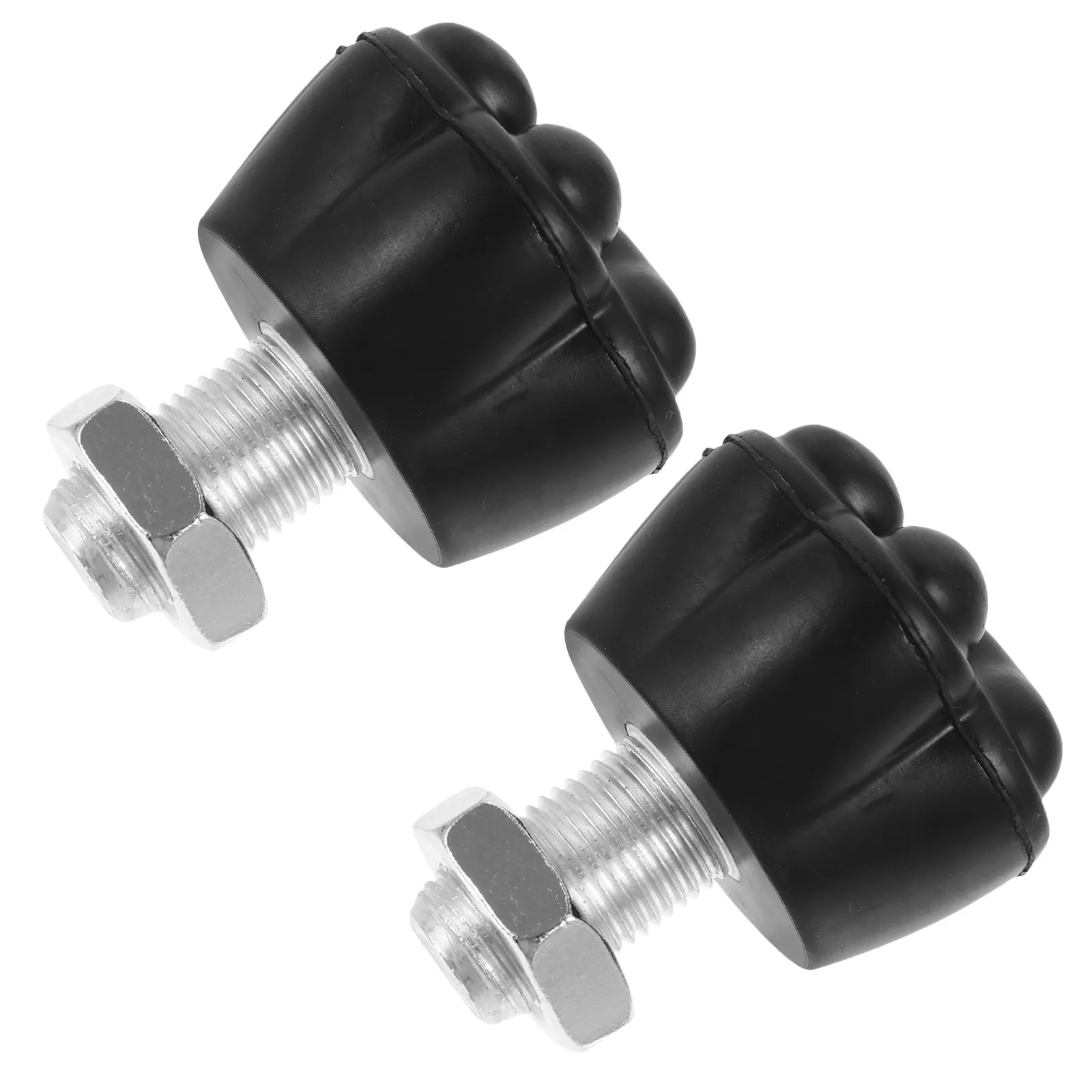 

2Pcs Rubber Brake Roller Skate Toe Stops Strong Wear Resistant Brake Blocks Replacement Skating Parts Roller Skate Stopper