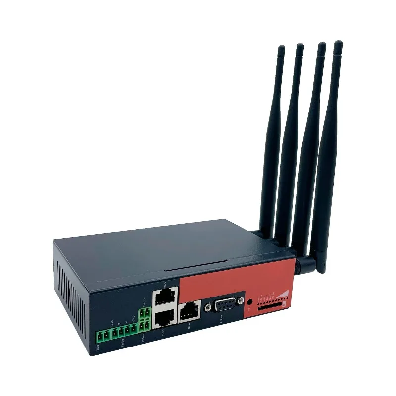

Industrial 4G DTU Router RS485 232 1WAN 2LAN POE OUT 48V AT/AF Wide Voltage
