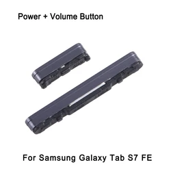 1set Power Button + Volume Control Button For Samsung Galaxy Tab S7 FE SM-T730 / SM-T733 / SM-T736B / SM-T735