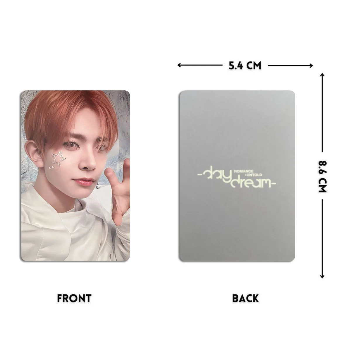 7 Uds. Álbum de fotos KPOP ROMANCIA UNTOLD JUNGWON JAY JAKE SUNGHOON tarjetas Lomo de doble cara postales de Daydream Fans coleccionar regalo