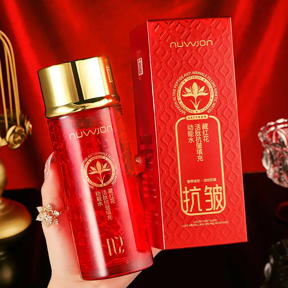 Saffron Facial Supplements Firming Face Toner Face Moisturize Brighten Oil Control Face Tonic Beauty Serum Skin Care Products