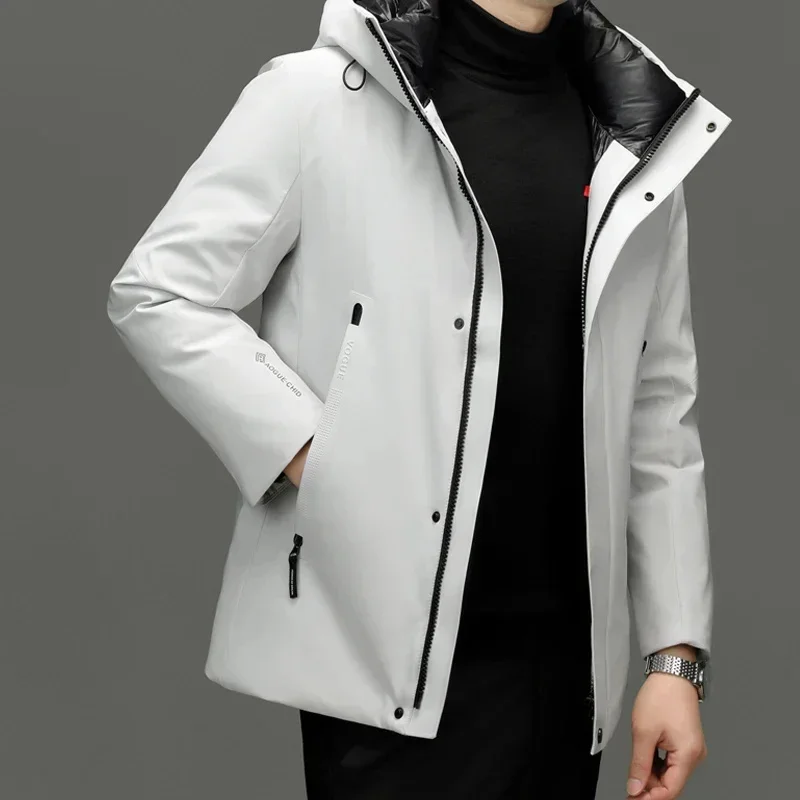 Ultralight Down Jacket Men Duck Padding Male Winter Brand Men's Man Coats Hooded s Casual Sack