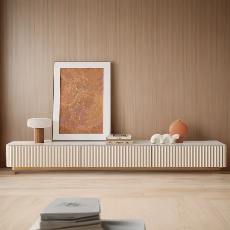 Centrum rozrywki Szuflada pod telewizor Tanie prosty stojak do pokoju Design Szafka Nordic Stojak Meble do dekoracji salonu Pełna nowoczesna jadalnia