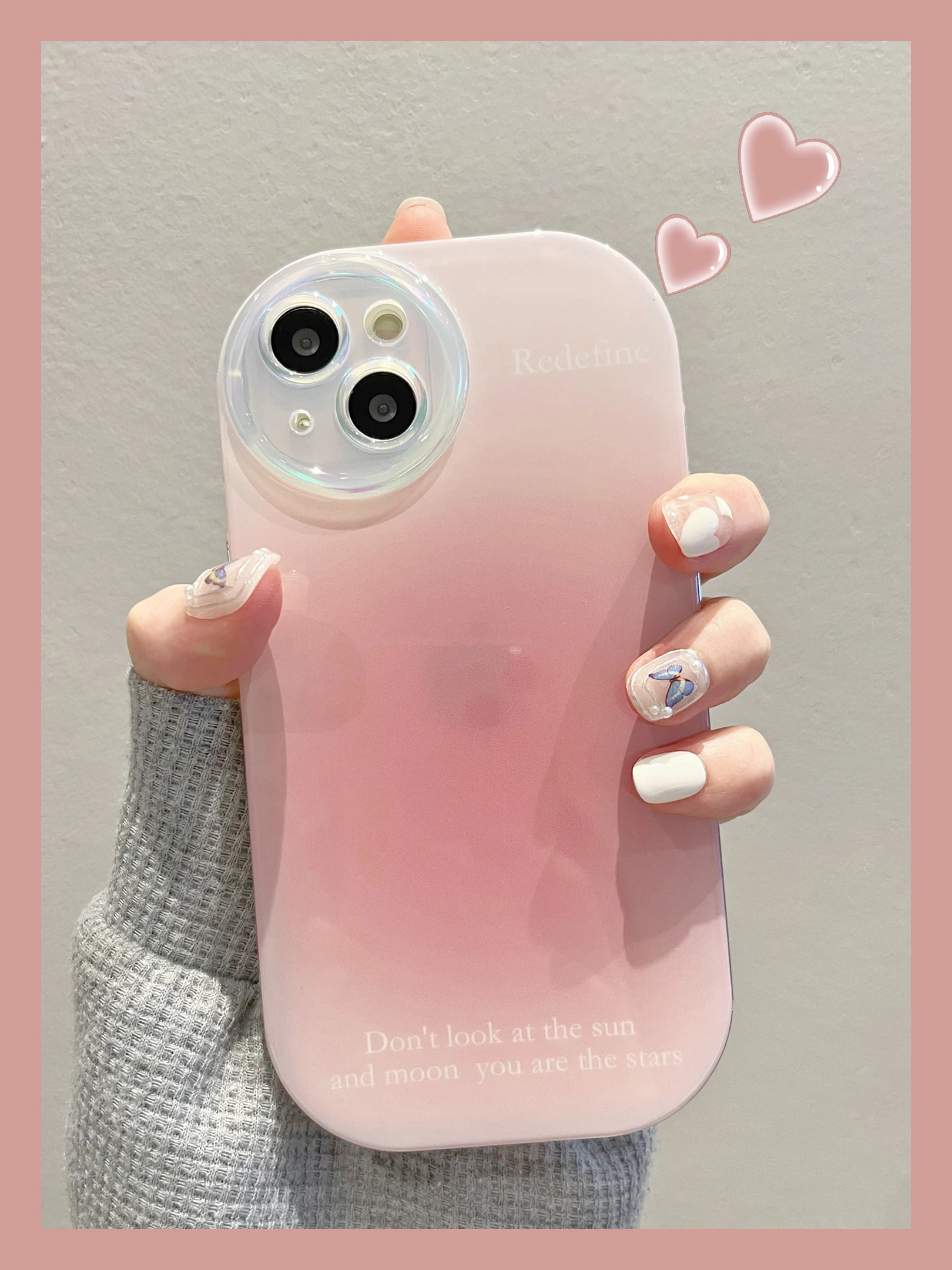 

Силиконовый чехол для iPhone 4 pro Max, женский полный чехол для растушевки adient, защита от падения, ell Fre Sle Ins Alli Element