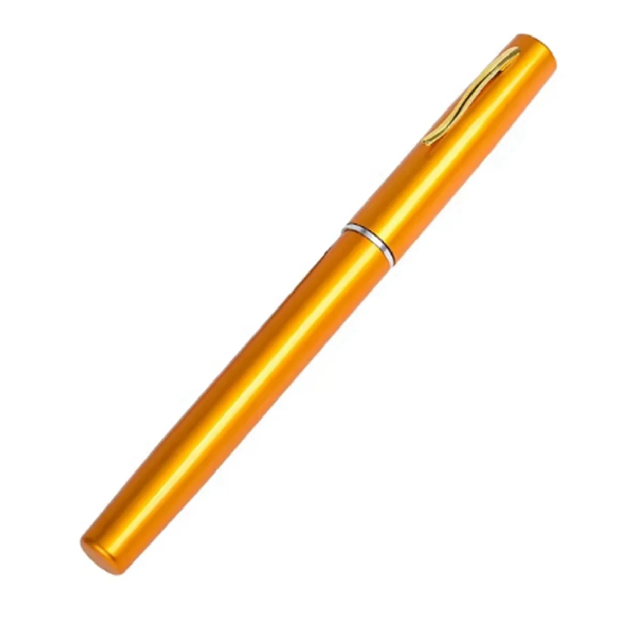 AB91-1M Portable Pocket Telescopic Mini Fishing Pole Pen Shape Folded Fishing Rod Without Reel