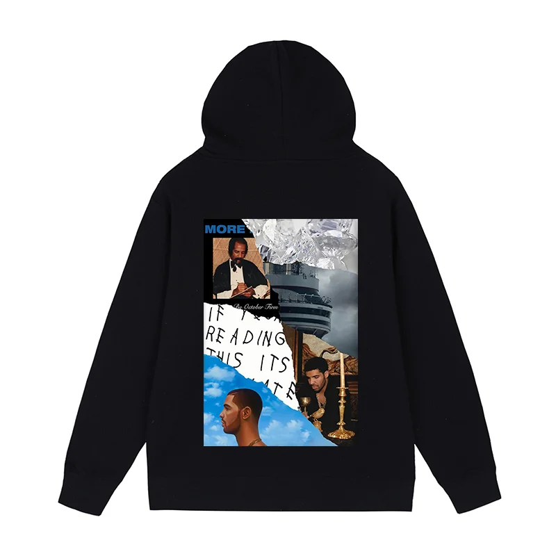 Drake Vintage Hoodies Sweatshirts Hip Hop Rap men women unisex Cotton
