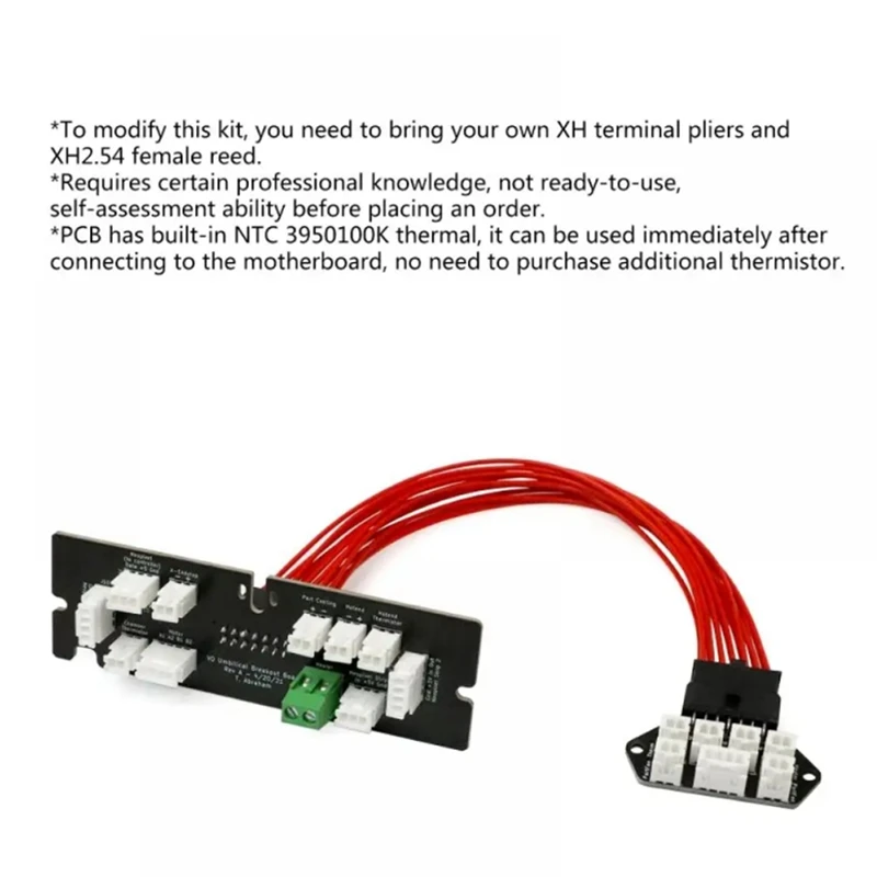 Voron V0.1 VO UMBILICAL PCB Set Complate Tool Head Frame Board Umbilical Cord Toolhead Frame PCB For Voron 0.1 T3EB Easy Install
