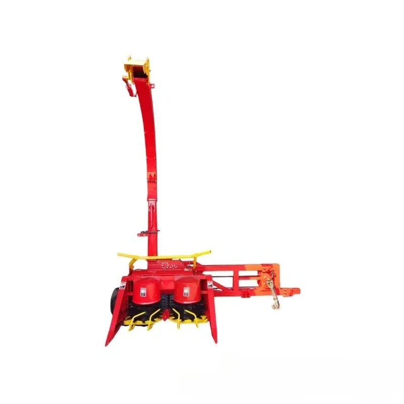 Feed Harvester Tractor Bias Straw Forage Silage Crushing Recycling Machine Silage Harvester