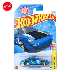 Originele Mattel Speelgoed Hot Wheels Auto 1/64 Diecast Magnus Rollator '96 Porsche Carrera Auto Model Speelgoed Voor Jongens Collectie Cadeau