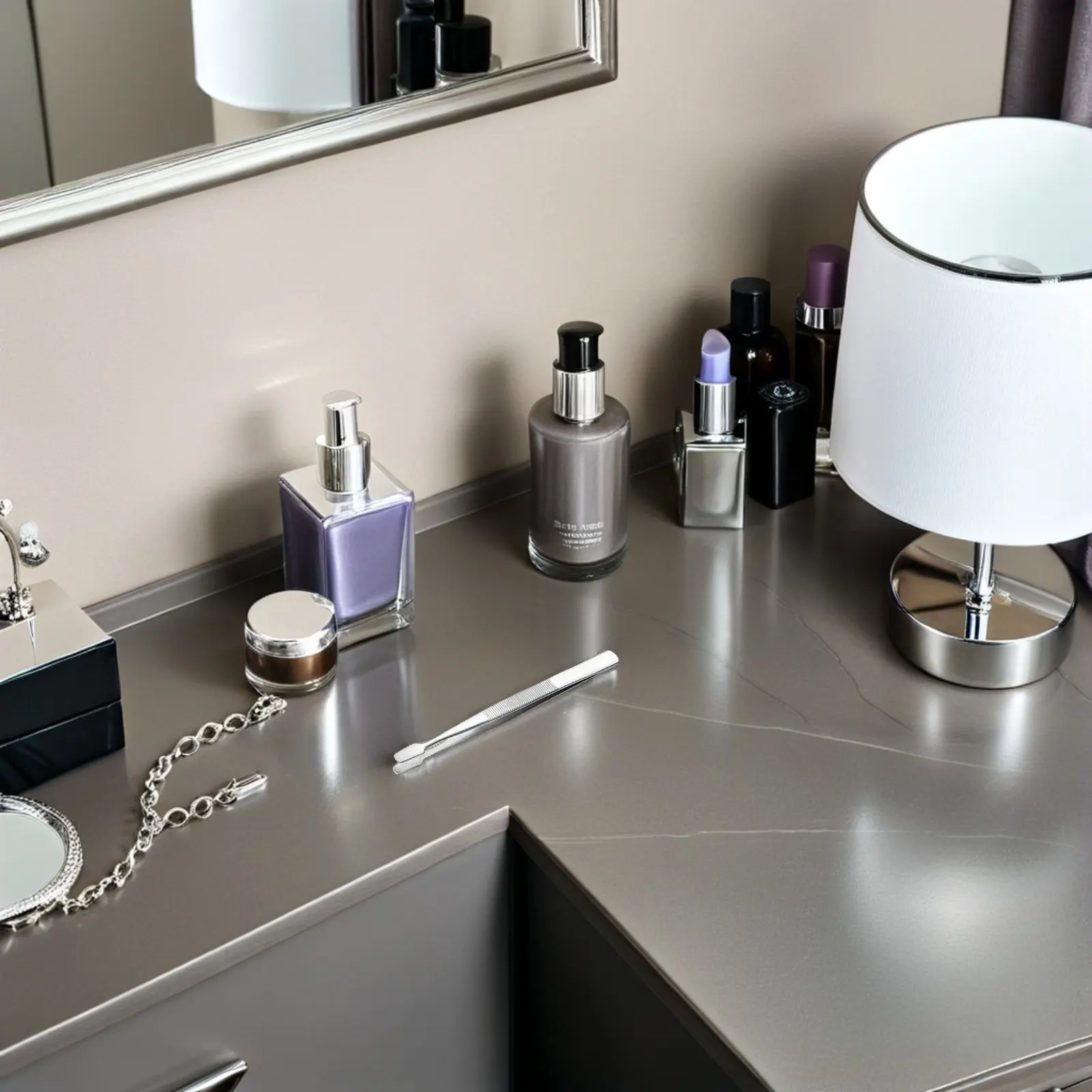 Pince à épiler en acier inoxydable de qualité supérieure, pince à épiler polyvalente pour la collection de timbres, la fabrication de bijoux, usage médical, 10 pièces