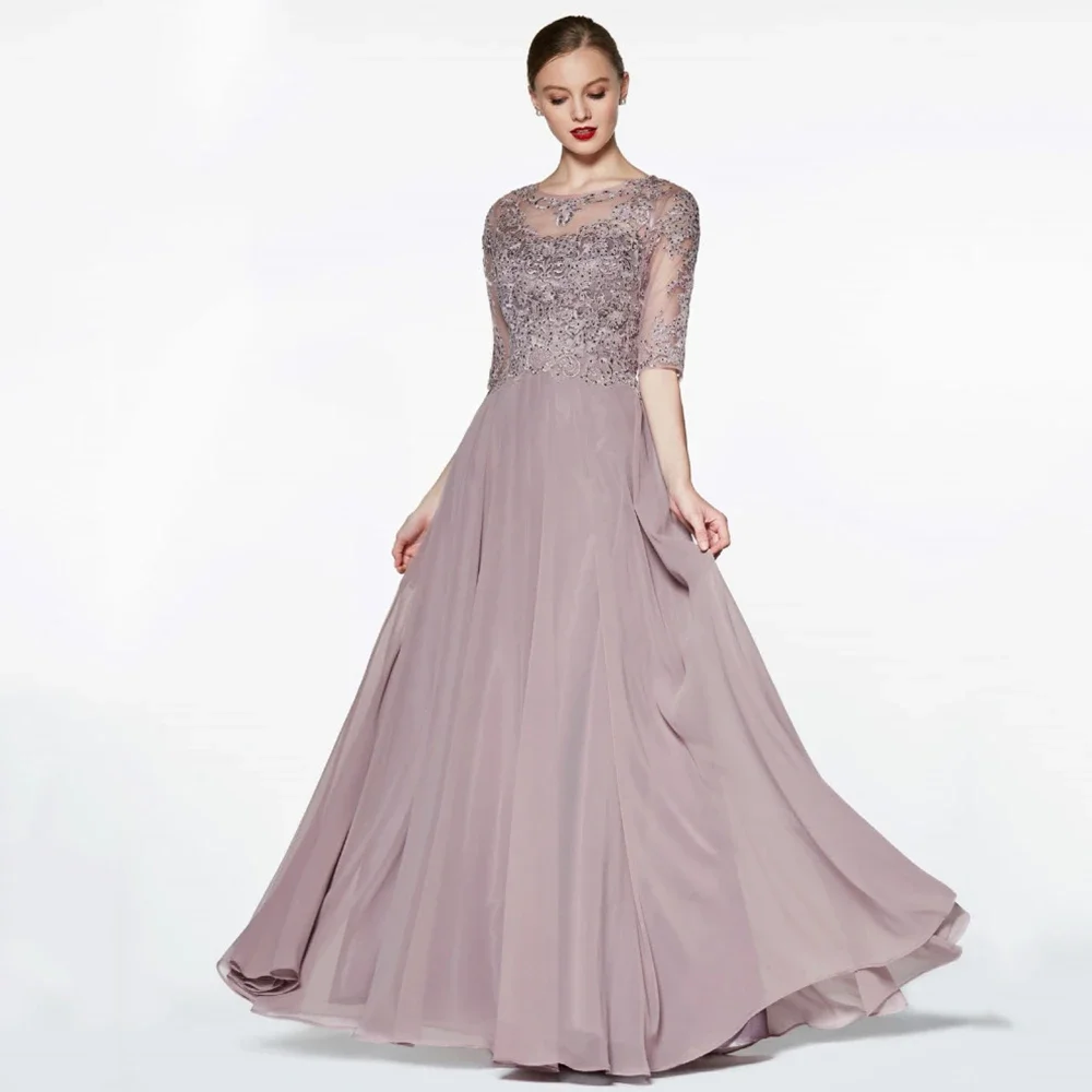 

Mother of the Bride Evening Dress Ladies Long Evening Dresses for Prom Elegant Long Wedding Guest Dress Women Formal Customized