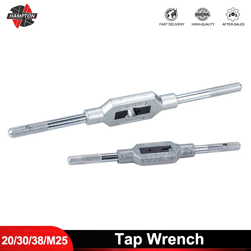 1pc Adjustable Hand Tap Wrench Holder Accessories Threading Tool for Taps and Die Set Tapping Tools M1-M8 M6-M20 M25