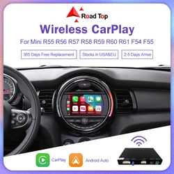Wireless CarPlay Android Auto for Mini R55 R56 R57 R58 R59 R60 R61 F54 F55 Clubman Countryman Hardtop John Cooper F56 F57