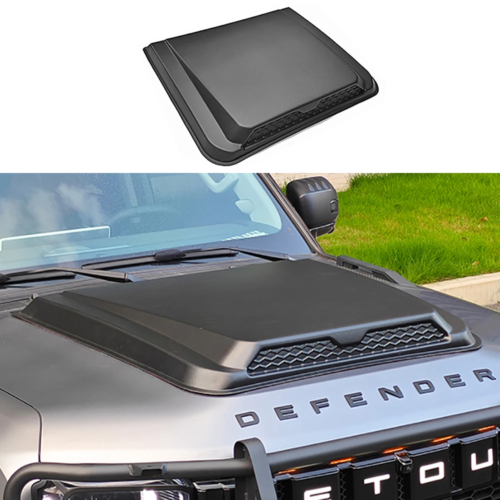 Car Engine Hood Cover Fit For Chery Jetour Traveler T2 2023 2024 2025 Off-road Modification Black Warrior Exterior Accessories