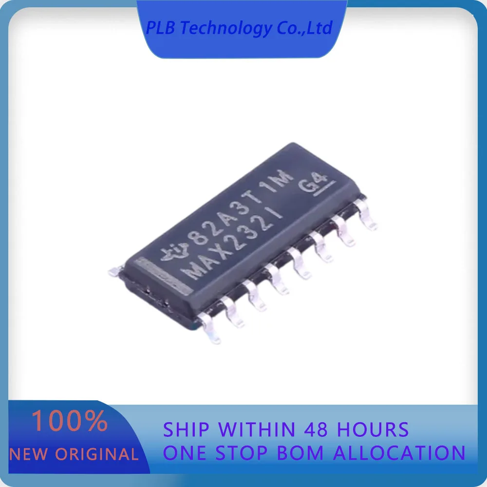 20PCS MAX232IDR MAX232  120Kbps Transceiver SOIC-16 RS232 ICs Original Stock