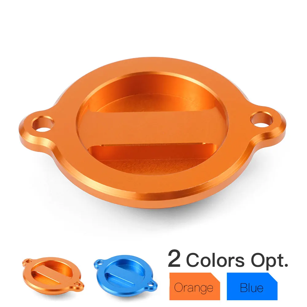 NICECNC For KTM 690 Enduro R SMC R Supermoto R Duke Motorcycle Oil Filter Cover Cap Guard For Husqvarna 701 Enduro Supermoto